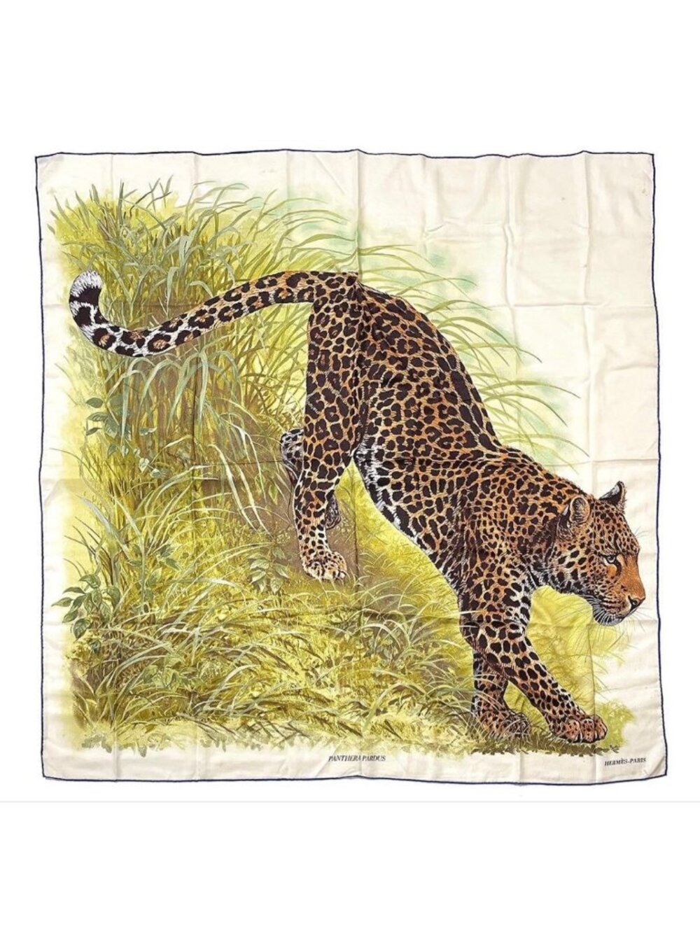 Hermes Cashmere Silk Large Shawl Scarf